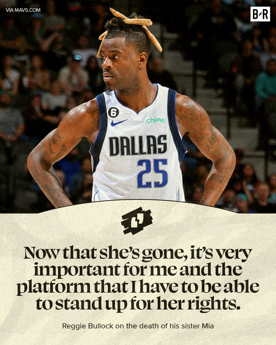 Reggie Bullock’s sister, Mia, was transgender and the victim of a 2014 killing.

He’s been an advocate for the LGBTQ+ community ever since #PrideMonth