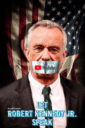 Who made Tech companies the gate keepers of our republic? They clearly see a leader who can bring us together as a threat so #RobertKennedyjr gets censored while content that will divide our nation gets pushed. #HealTheDivide 

#letRFKspeak