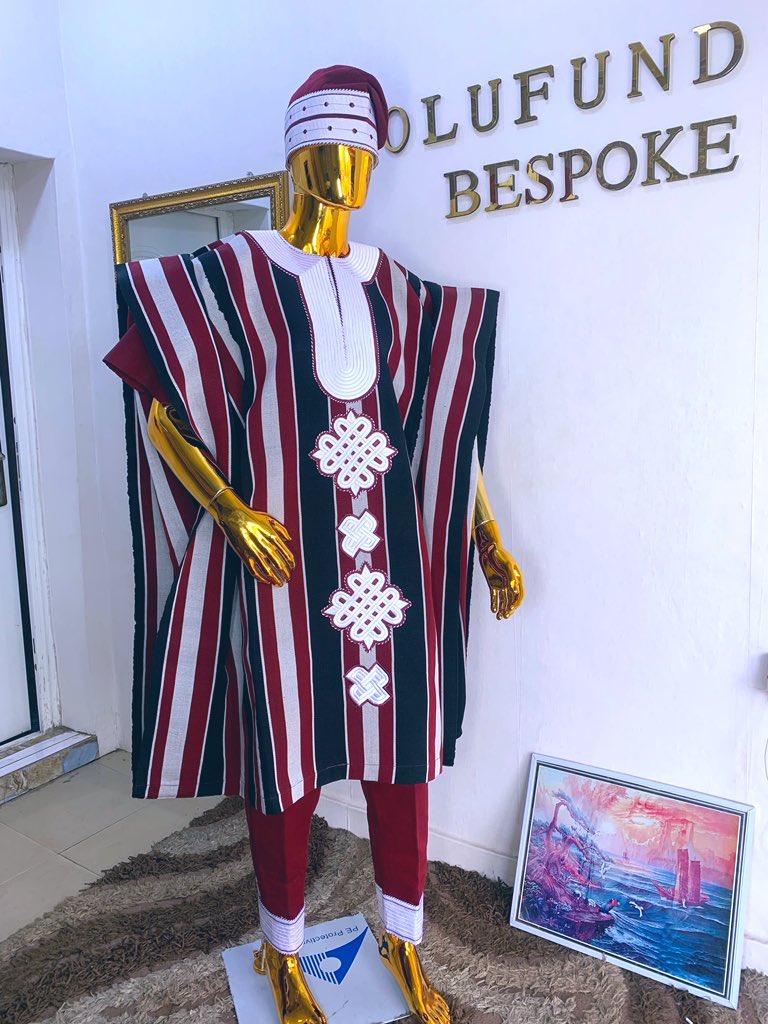 These masterpieces agbada.
