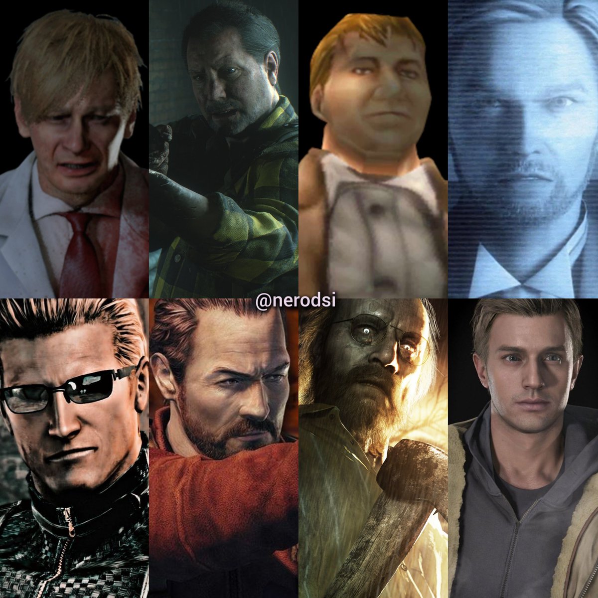 Shout-out to the dads of Resident Evil! 

#ResidentEvil #REBHFun #EthanWinters  #AlbertWesker #ResidentEvil2 #ResidentEvil3 #ResidentEvil7 #ResidentEvilVillage #FathersDay2023