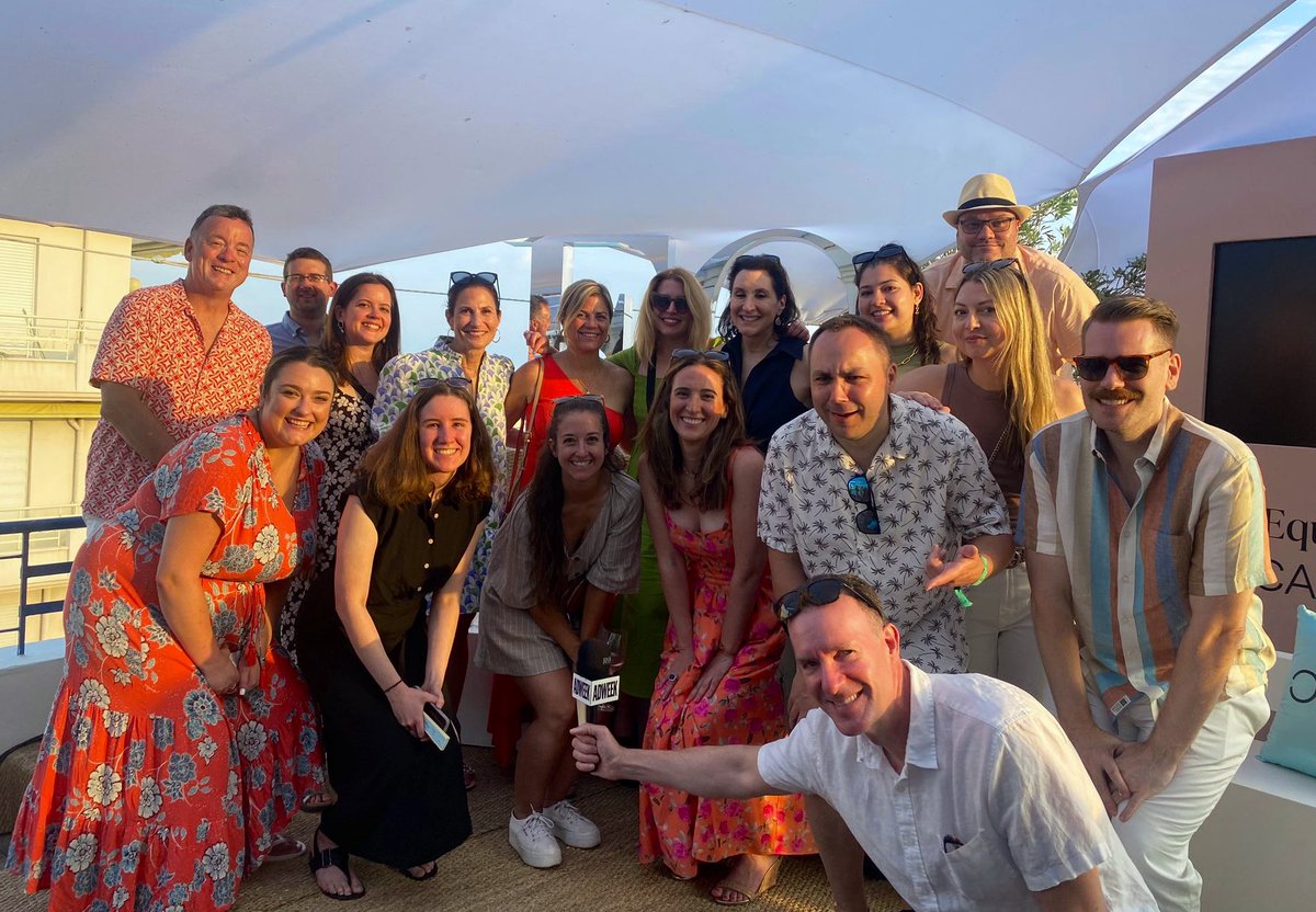 Team @adweek ready to go. #CannesLions