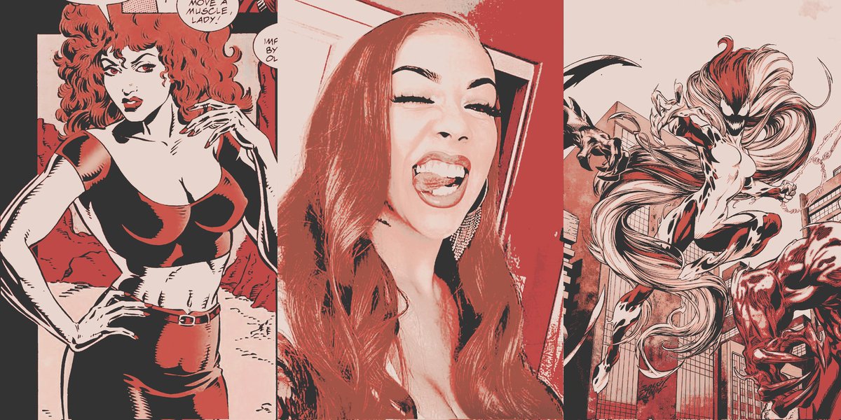 Donna Diego aka "Scream" (Symbiote)
-
• Independent Portrayal of Donna Diego / Scream (Mainly from Andrew Garfield / Tom Hardy's verse)
• Lewd/NSFW themes ahead! (MINORS DNI!)
• Ships w/ chemistry (Multiship/Bisexual muse)
FC: Salice Rose

#MarvelRP #SpidermanRP #VenomRP