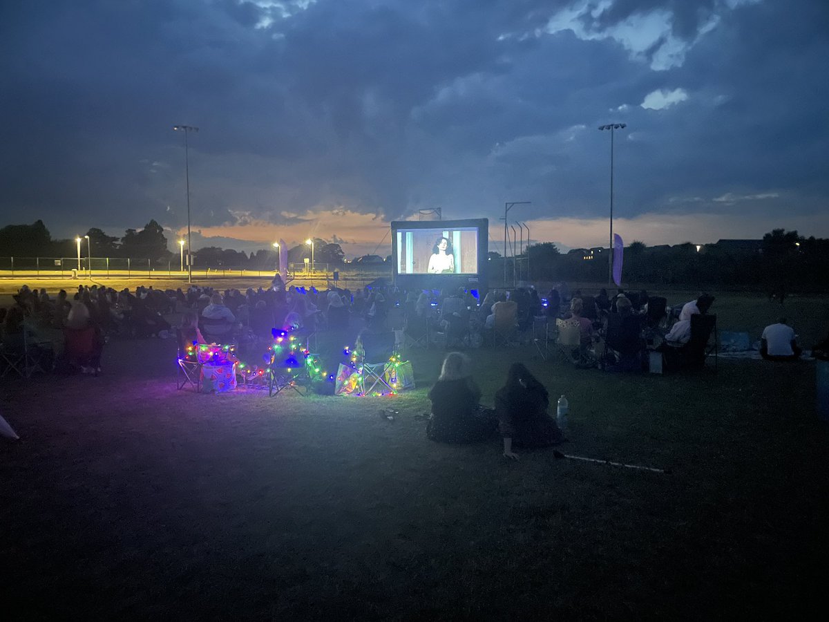 Openairfilms's tweet photo. Love a good photo dump from the weekends #events - very lucky with the weather, we didn’t get a down pour ( well the team did packing away ) 

We do it all again next weekend in #lytham just outside #blackpool 

#cinema #outdoorcinema #openaircinema #openairfilmandchill #cute https://t.co/CcKPDhdPP7