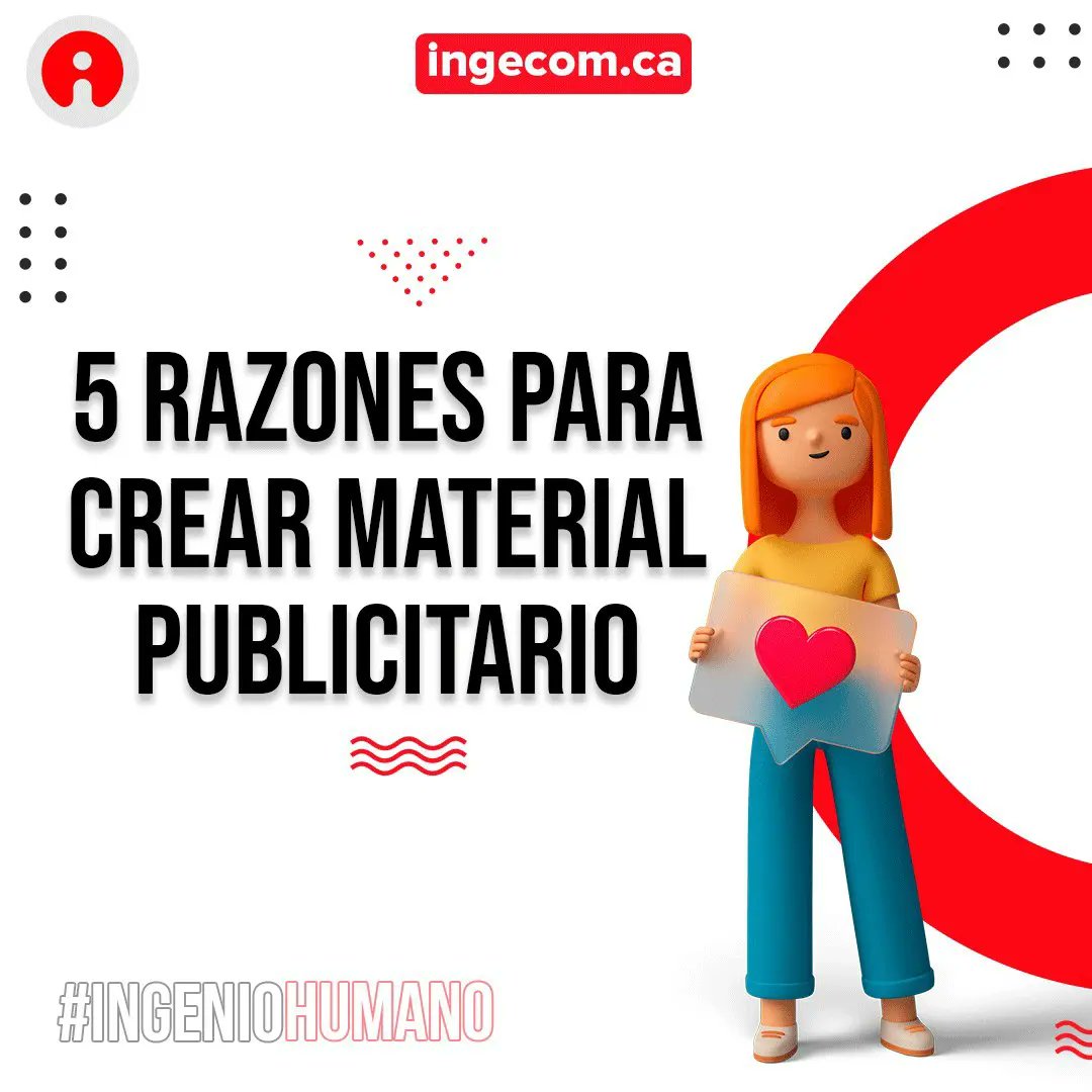 Ingecom_CA's tweet image. Necesitas material publicitario para que tu marca sea memorable, transmitir confianza, atraer nuevos clientes, alcanzar tu público objetivo y que éste reconozca tu marca 🚀. ¡Únete a la ingeniomanía!

#ingecom
#ingeniomania #organizaciondeeventos #materialpublicitario #exito