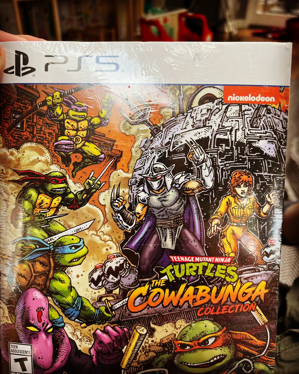 Nerd_Caster's tweet photo. #Happyfathersday mail call!!! Finally got my hands on the  #teenagemutantninjaturtles #cowabungacollection adding this gem to #vintagecollection 
#ps5 #playstation #tmnt #nerd #pizzatime #manchild #gamer #gamerdad https://t.co/dfNLLyFQul