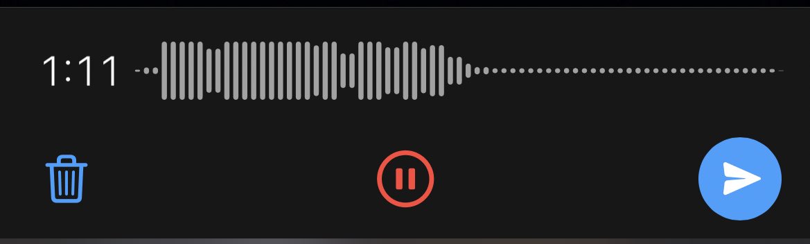 تسجل فويس نوت بعدين تحذفه لان وبعدين؟