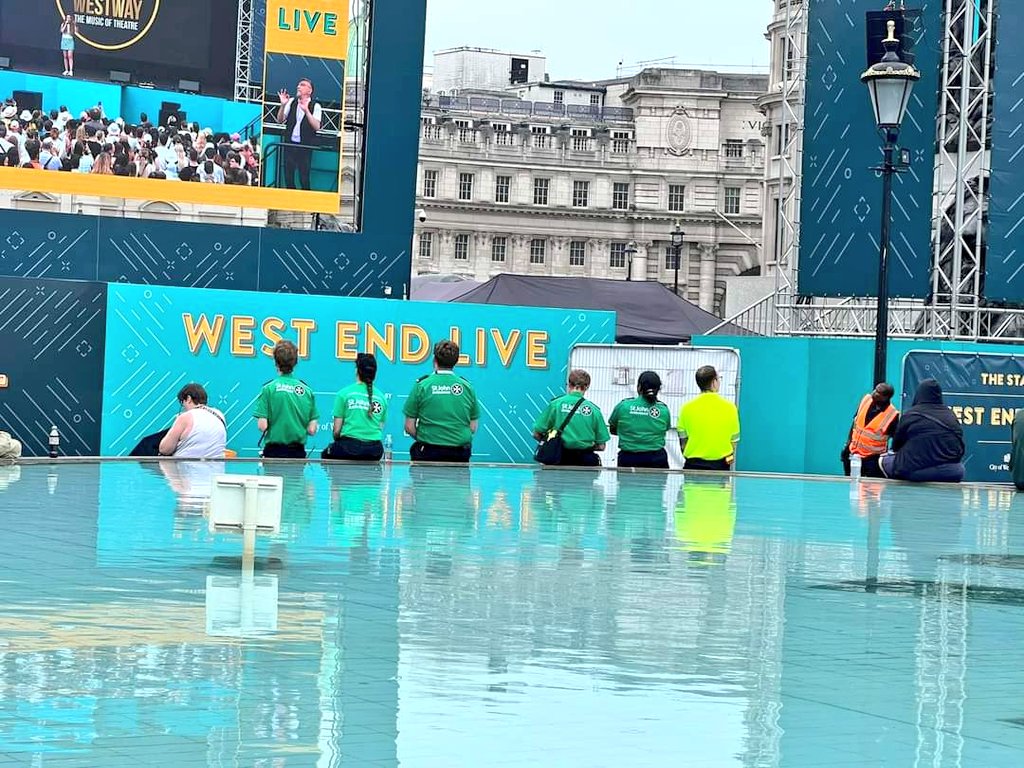 And with that, #WestEndLIVE 2023 draws to a close. Thank you so much to the #StJohnPeople from @SJALondonRegion, @SJALondonCRU, @SJA_LS_Student @SJALondonMRT, @SJALASRClinical & @SJALondonYouth who supported Day 2 today!