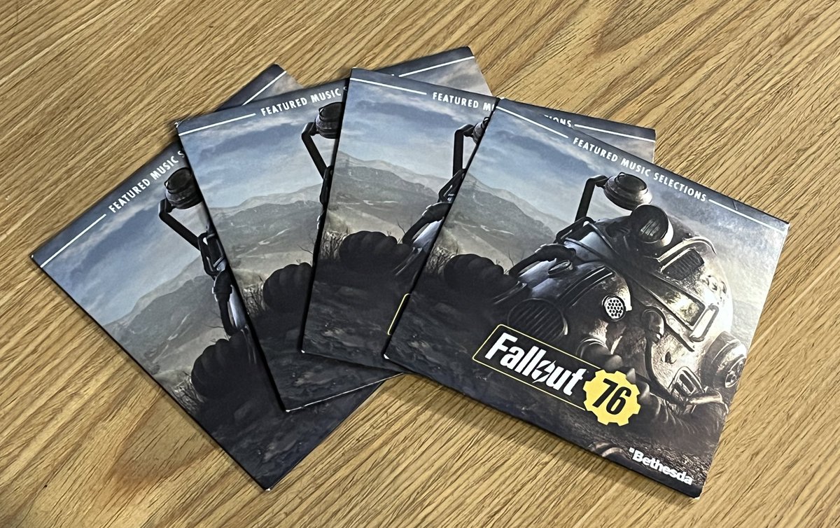 ErfanManavi's tweet photo. خب بچه ها 
یک Giveaway براتون دارم:

Fallout 76 Featured Music Selections 

۴ برنده خوش شانس هم داریم. 
فقط کافیه فالو کنید و این توییت رو ریتوییت کنید. 
جمعه ۲ تیر برنده ها رو اعلام میکنم. ❤�� https://t.co/PN3NKoJiF7