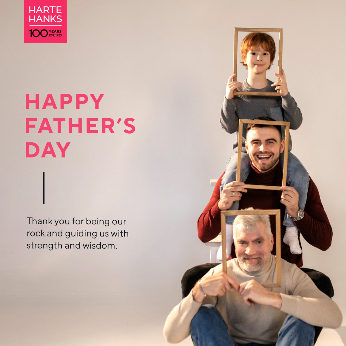 Their jokes may be cheesy, but their love is gratefully received. Here’s to the dads, whether by birth or by choice, who bring laughter and love into our lives. We’re lucky to have you. Happy Father’s Day!