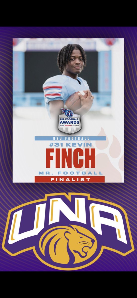 Congratulations to former Bruin and Mr. Football nominee <a href="/KevinFinch31/">Kevin Finch</a> on continuing his career with <a href="/UNAFootball/">North Alabama Football</a> 

#GoBruins