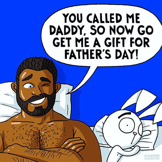 Happy Father’s Day 🐰❤️ 

#FatherDay #FathersDay #daddy #comicart #CartoonArt #artist #gay