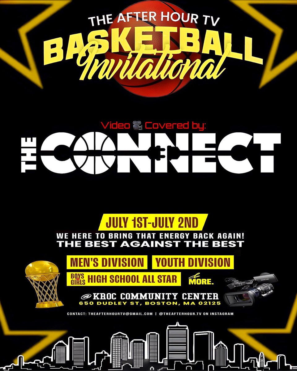 RLewswagg's tweet photo. ๐ฅ๐ฅ๐ฅ๐ฅ๐ฅ You already know for this one we had to ๐ค๐พ๐๐๐ THE CONNECT!!! @theconnectmedia Will be in the Building covering both days of the Tournament!! BRING YOUR A+ GAME!!!! LIGHTS CAMERA ACTION!! ๐ฟ๐ฟ๐๐๐๐ #AfterHourInvitational #AfterHourTvInvitational #TheConnectMedia https://t.co/UnksDVGroH