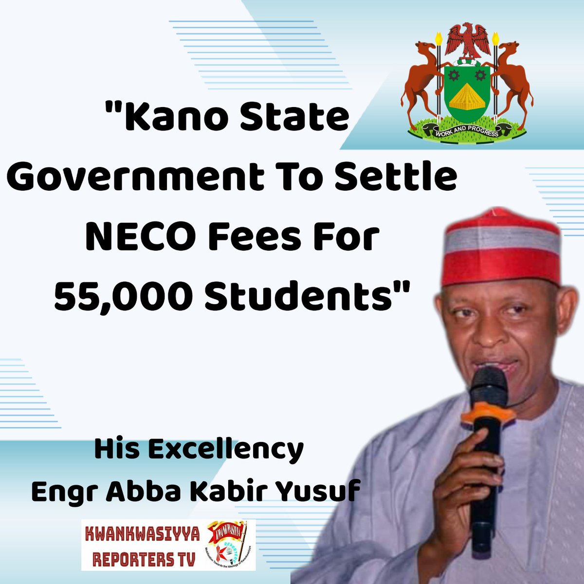 Kano State Government To Settle NECO Fees For 55,000 Students