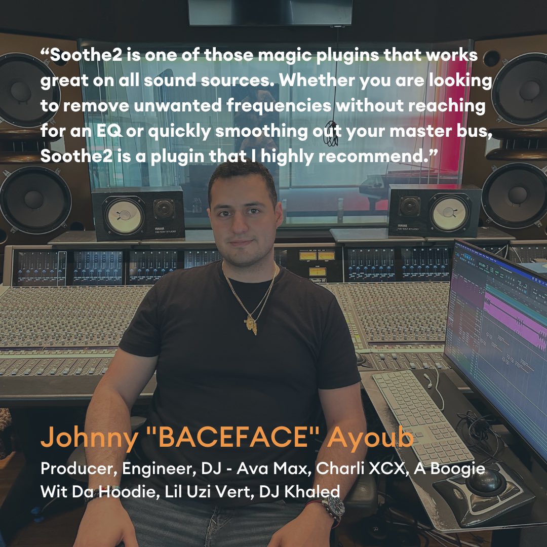 Thank you @bacefacemusic for sharing your thoughts on Soothe2 and Spiff!💙