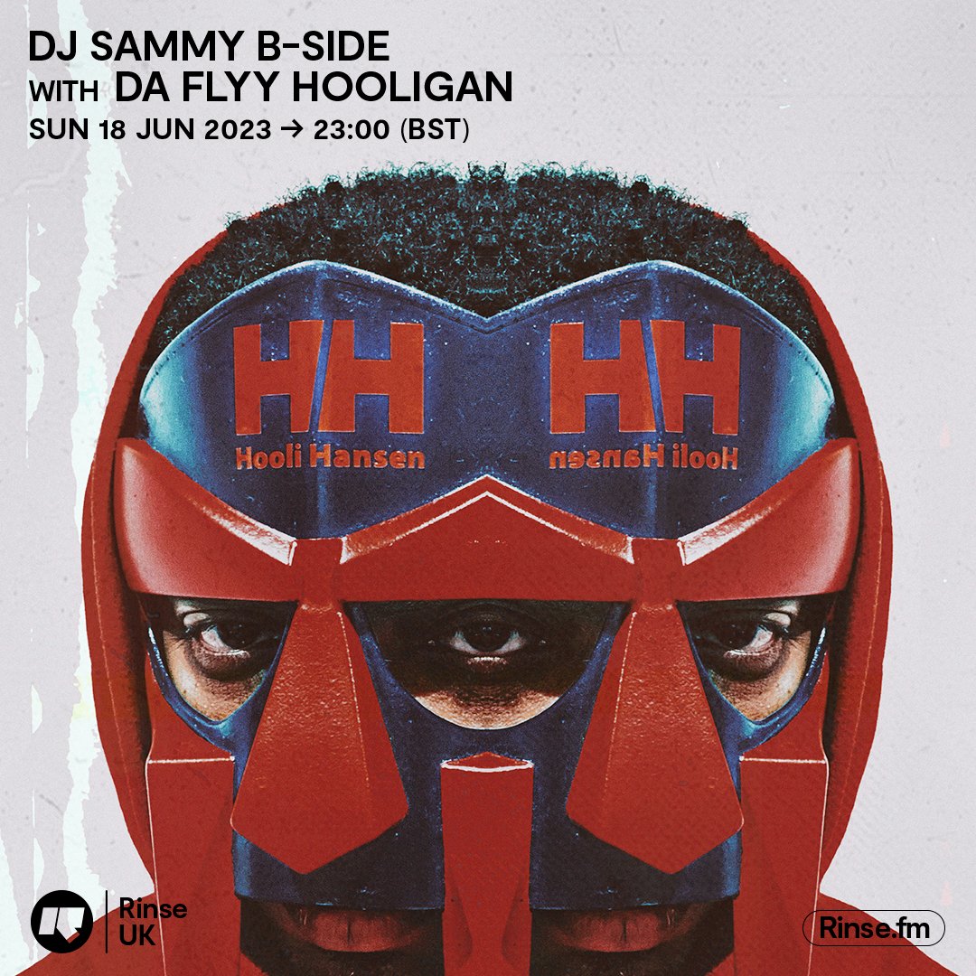 LIVE: it's @DJSammyBSide w/ #DaFlyHooligan on rinse.fm + 106.8FM

#RinseFM