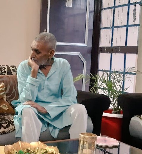 Lost in thoughts as he often was when on his own. My father was a man of few words but a hearty laughter that would fill the room. I try not to think that he is gone, for when  I do, I can barely breath. 😔😢