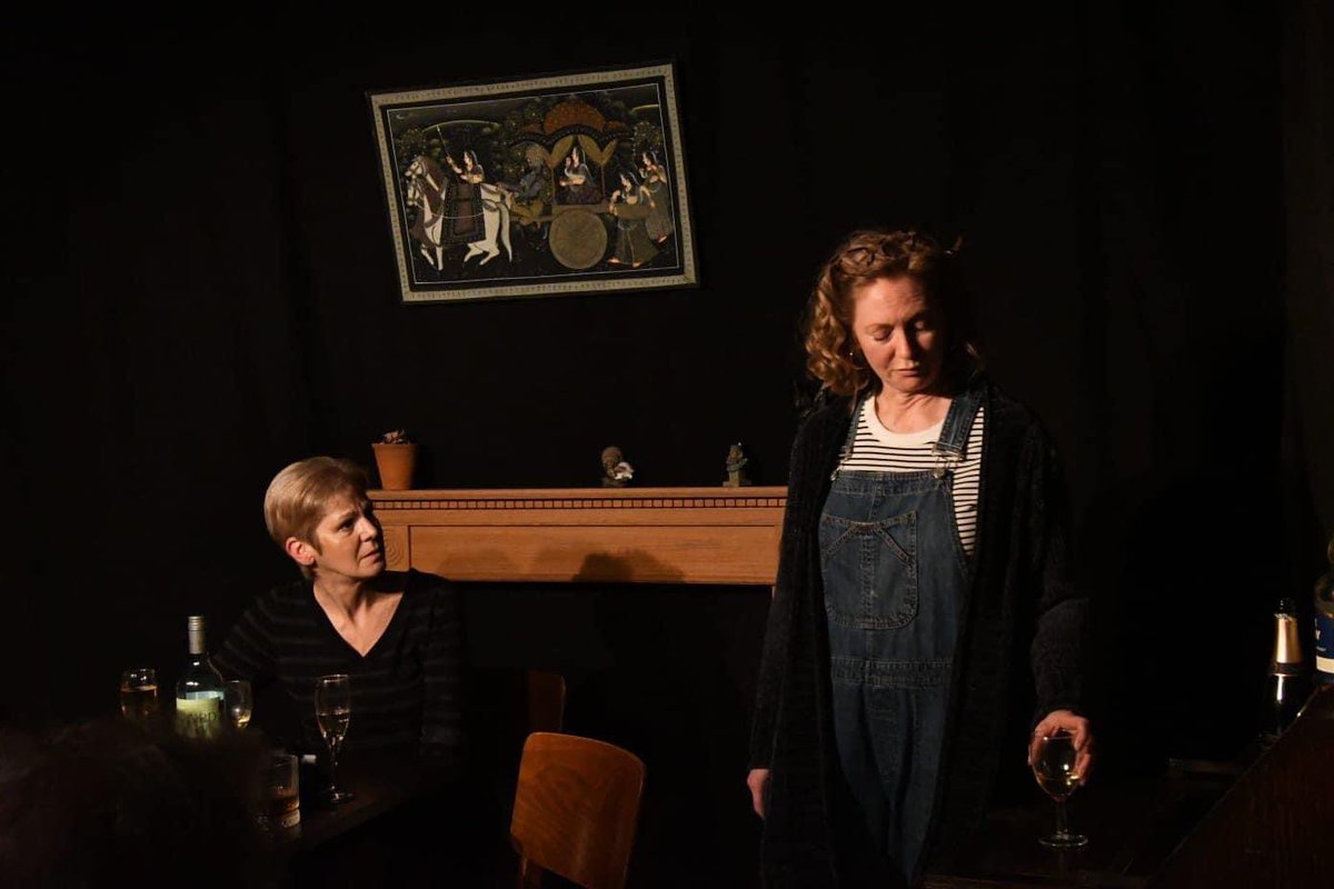 Thespianlover12's tweet photo. Love this shot from my last stage appearance in March. What a joyous and brilliant play by @maxdickins Cannot wait for the next one #Kin #twistedAngelTheatreCo #makeyourownwork #create #actor #TV #stage #film https://t.co/pldLCcHBv6