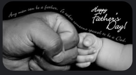 Happy Father’s Day, Twitter. 

#HappyFathersDay 

#BlackFathers