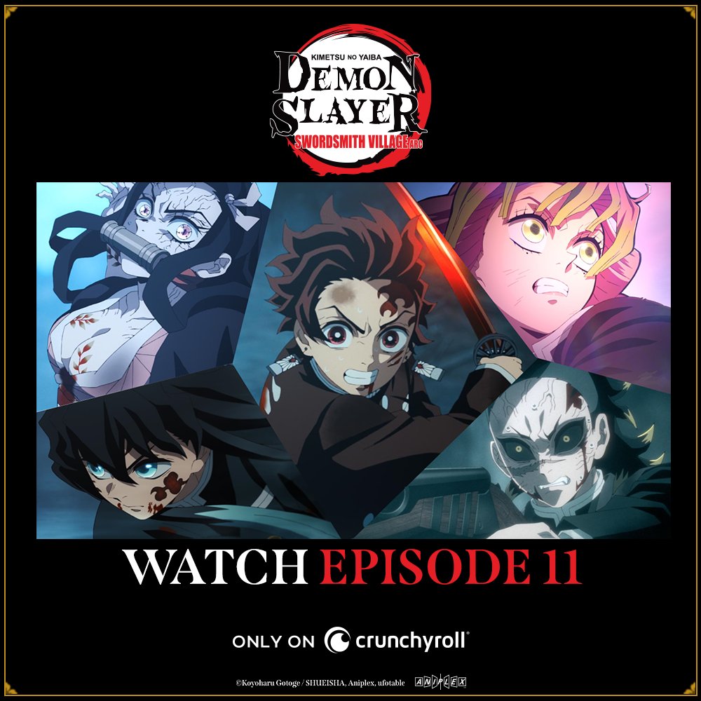 Weeb Central on X: Demon Slayer: Kimetsu no Yaiba Swordsmith Village Arc Ep  2 is Out Now!! The anime is now streaming in INDIA on Crunchyroll &  Netflix!! Also available in both