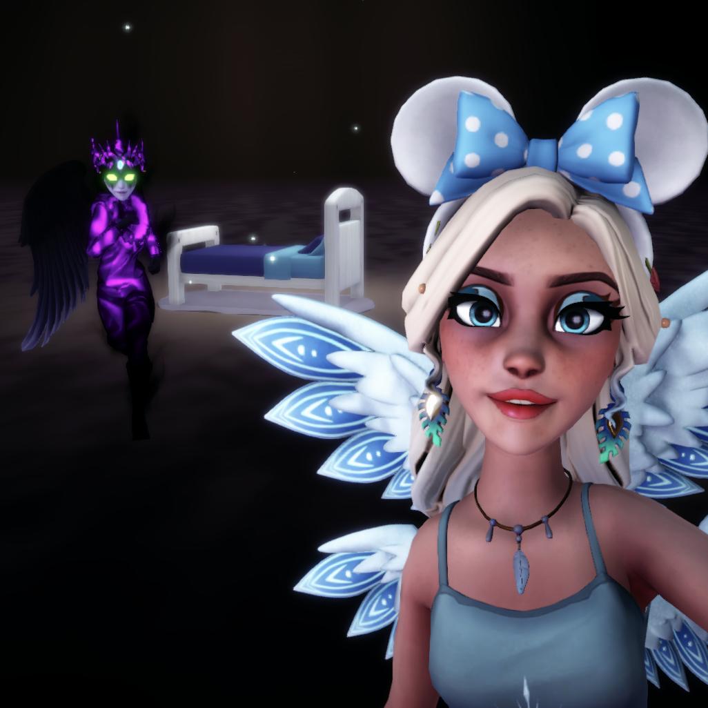 ellunity's tweet image. Disney Dreamlight Valley got a lil spooky 👻