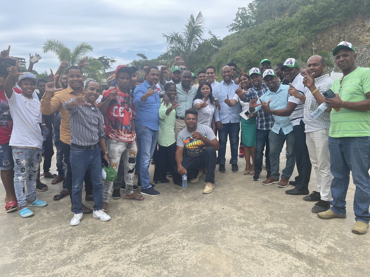 Fuerza del Pueblo Crece y Se Fortalece. Hoy desde las Terrenas, Samana. <a href="/FPcomunica/">@Fuerza del Pueblo (FP)</a> <a href="/JovenPueblo/">Fuerza Joven del Pueblo</a>