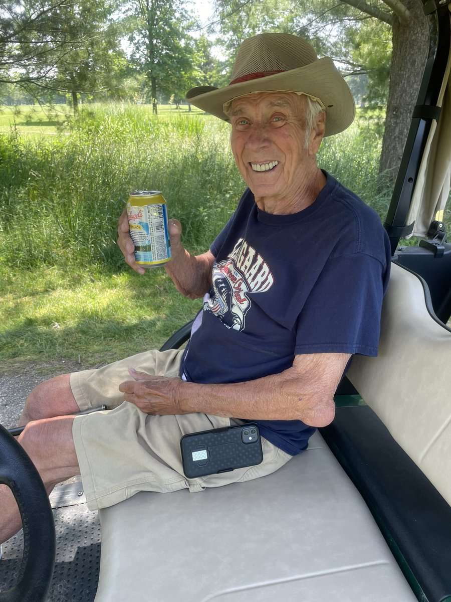 jbladegaard's tweet photo. Happy Fathers Day!  What better way than to celebrate on the course with family!  Cherishing these days! ❤️😀🍺⛳️ https://t.co/SWIl4YHDJy