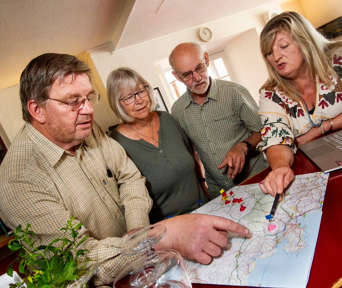 REThinkWales's tweet photo. The RE-Think Drop-in sessions in various places along the Irfon Valley yesterday were a great success.
Local residents were able to learn more about the proposed plans for Wind turbines and pylons in the region, and encouraged to write to their MP and MS's #REThinkWales https://t.co/drrsPd6Zw4