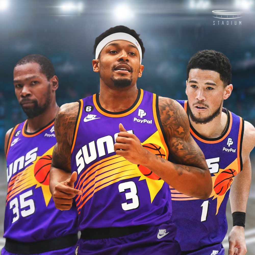 Bradley Beal, Kevin Durant, Devin Booker now in Phoenix.