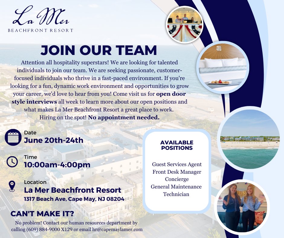 La Mer Beachfront Resort (@lamerinncapemay) on Twitter photo 