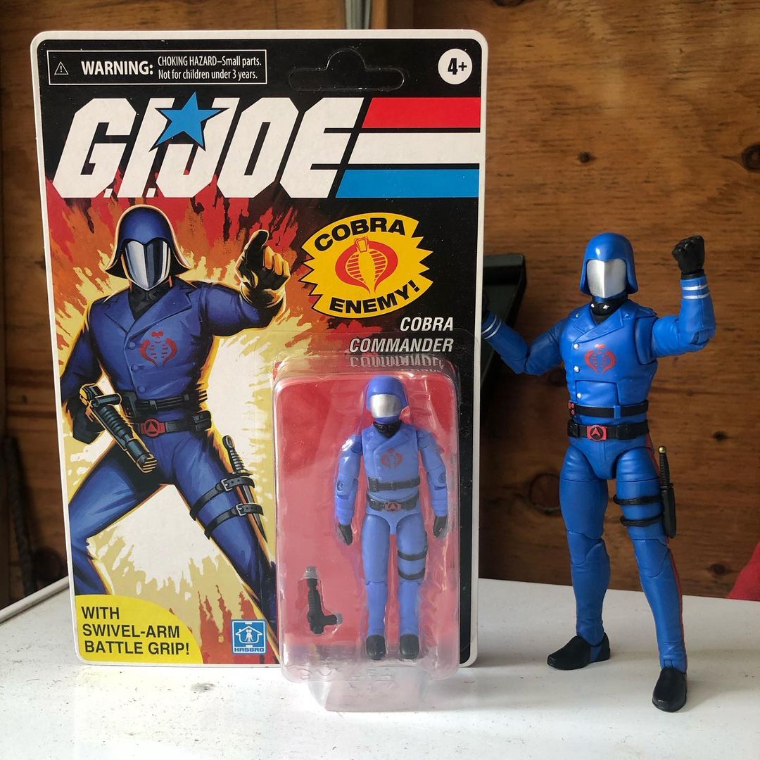 @Weatherdominator aka Lenny has shared a photo of the new Haslab Classified Cobra Commander! #GIJoe #GIJoeClassified #GIJoeClassifiedSeries #CobraCommander #Hasbro #Haslab