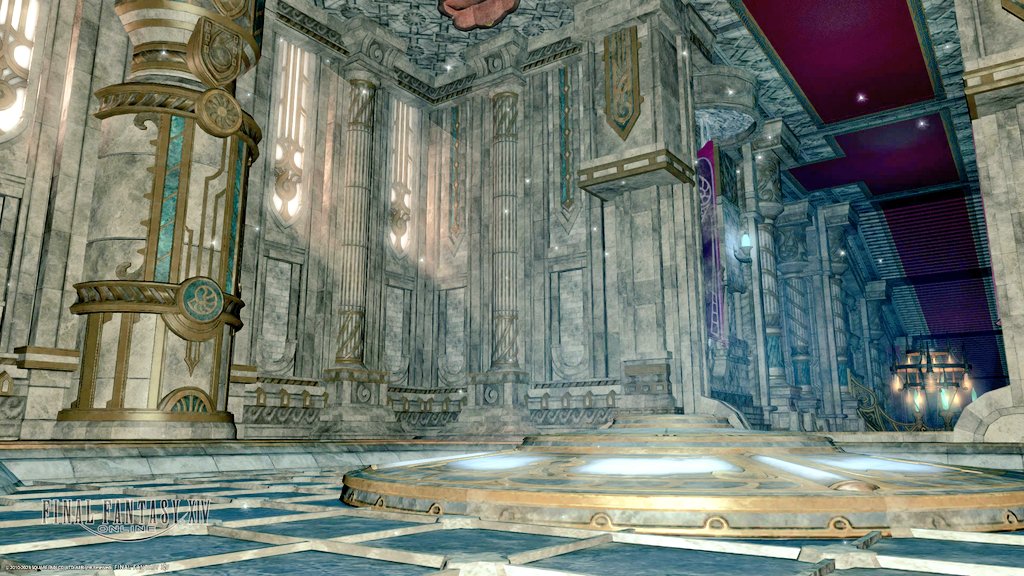 ID散歩蒼天編✨星海観測逆さの塔
 (ここの雰囲気好き🤍)
#FF14