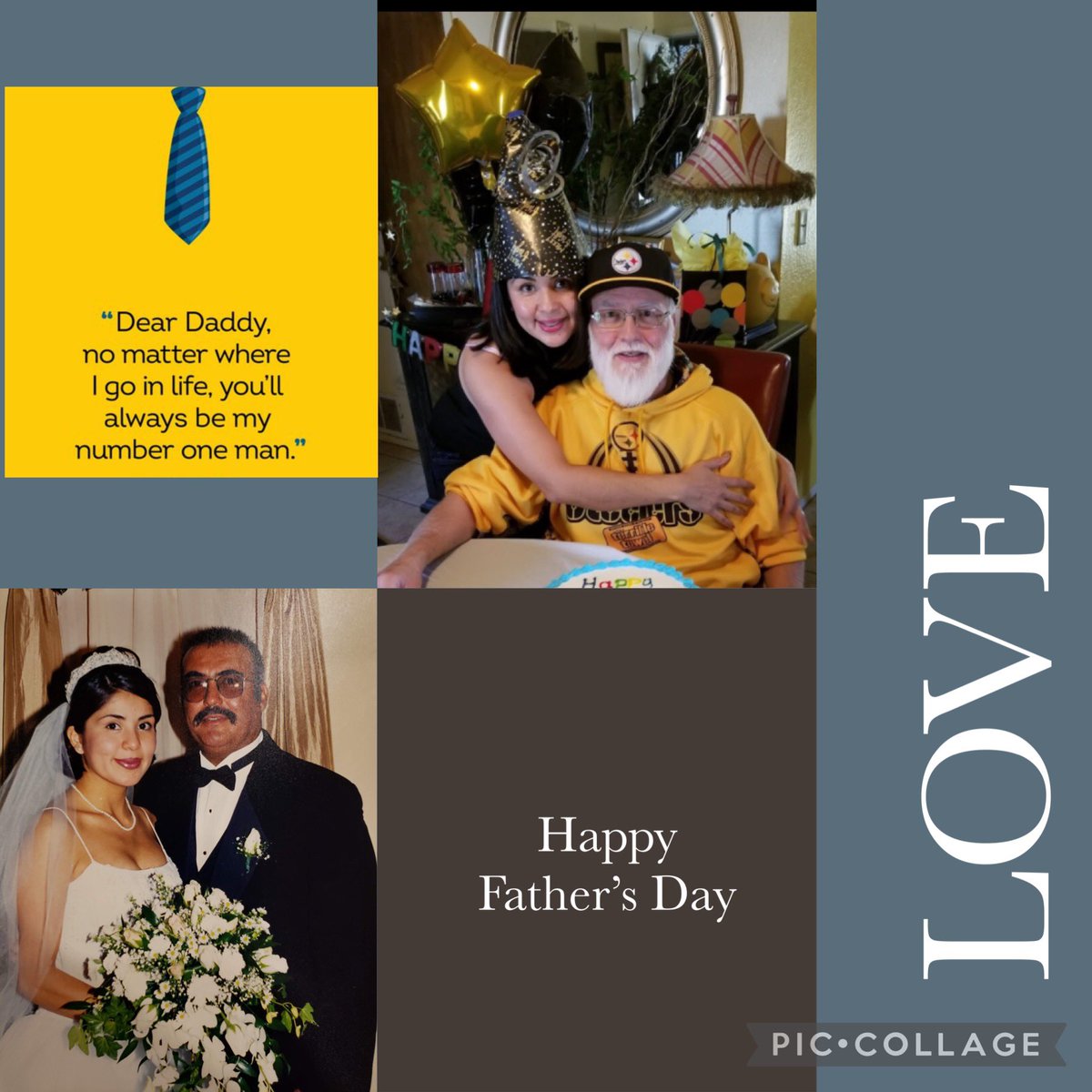 Happy Heavenly Father’s Day to my Dad, love and miss you everyday.🕊️💛🖤