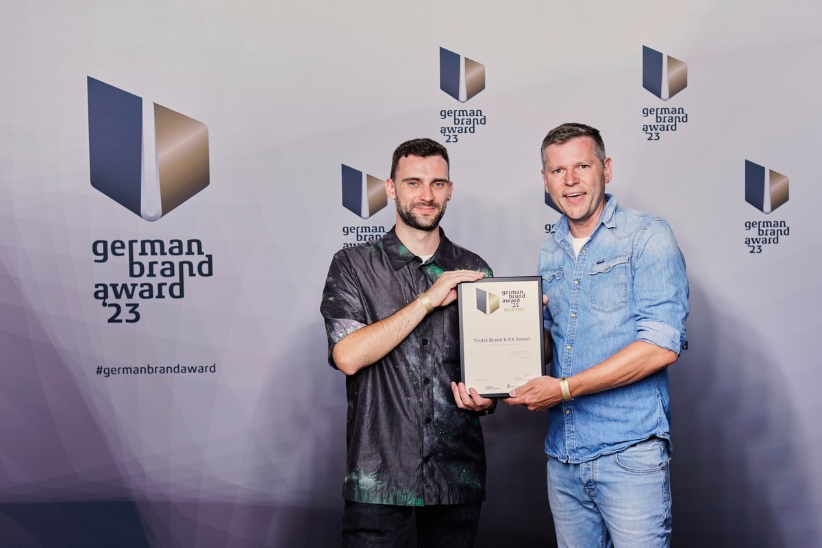 audityco's tweet photo. Wir haben den German Brand Award für den Lautsprecher Teufel UX &amp; Brand Sound gewonnen und die Allgäu GmbH hat diese Auszeichnung für das Brand Sound Projekt erhalten!
#audiobranding #germanbrandaward #teufel #allgäu #brandsound #audity https://t.co/YZ93Kk74Yn