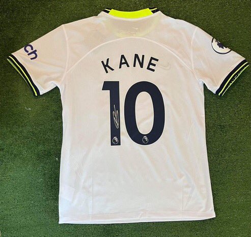 ScarfeySpurTalk's tweet photo. 🚨🚨🚨 | GIVEAWAY: If Harry Kane scores two or more goals tomorrow, then one lucky person will win this signed Harry Kane shirt! 

To enter: 

👉 Retweet this
👉 Follow us, @HarryScarfe22 &amp; @SuZeSport 

A winner will only be contacted if that outcome happens. https://t.co/3OTHaEf8WC