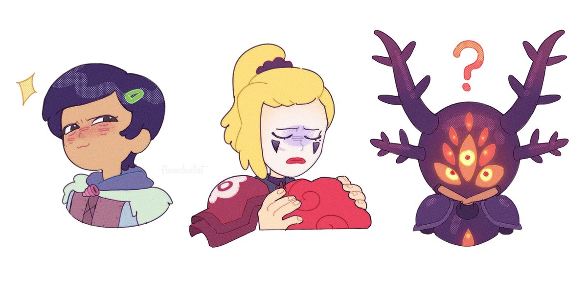 Three moods 🪅 #Amphibia #MarcyWu #SashaWaybright #DarcyWu