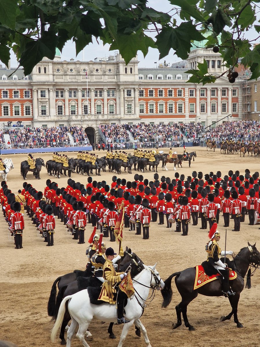 An honour to be at His Majesty The King's official birthday #TroopingTheColour2023 
An impressive and unforgetable day!