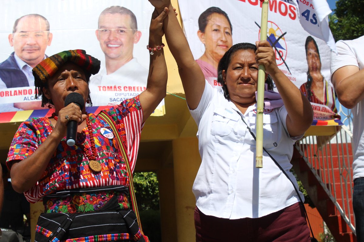 Santa Lucía Milpas Altas elige dignidad con Orlando Acajabon para la alcaldía municipal, Tomas Creelman representará a Sacatepéquez en el congreso y Blanca Ajtún por el listado nacional del MLP.
