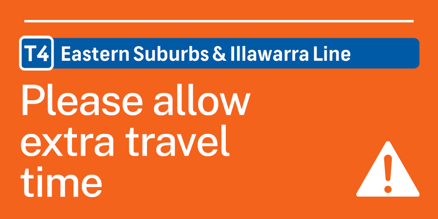 Please also consider delaying travel or using other available travel modes. Customers travelling between Bondi Junction and the City, can catch bus route 333, 324 or 440. Repair crew are on site and we anticipate the issue to be fixed at approximately 08:00am.