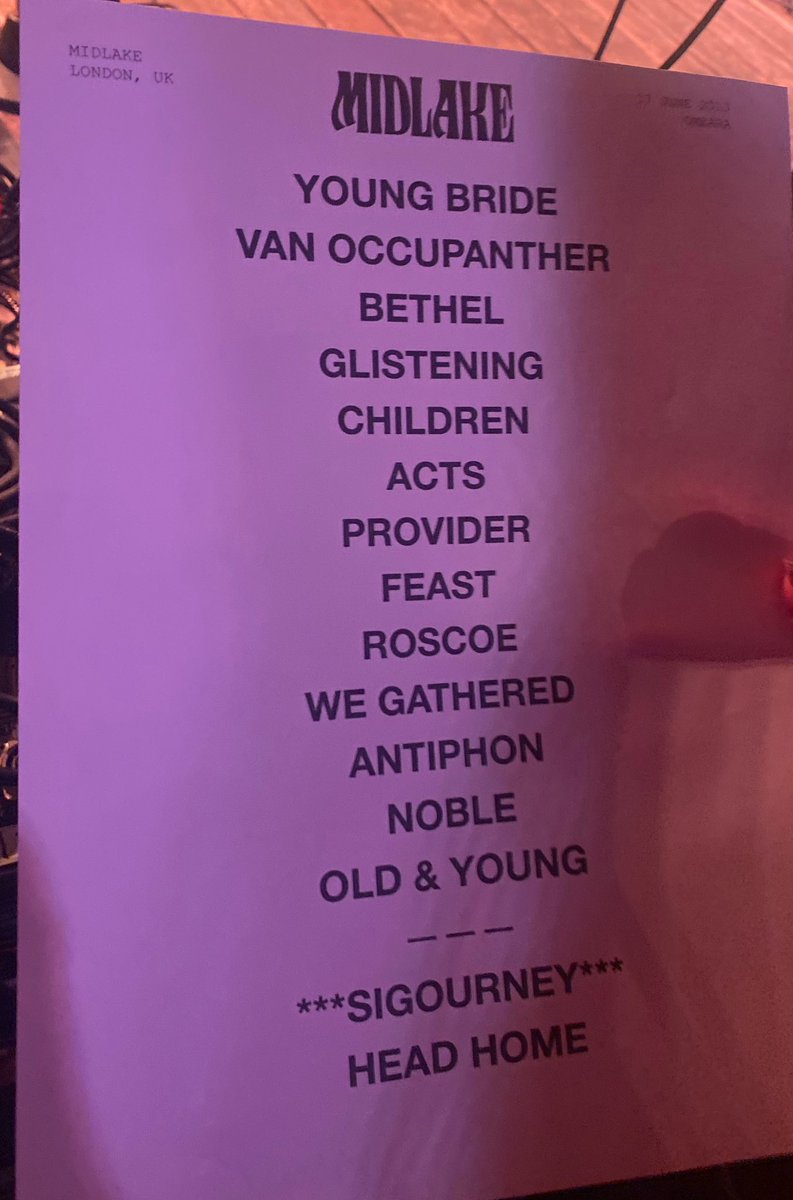 smithtimr's tweet photo. Thanks @MidlakeBand for an amazing show at Omeara. 
So lucky to be visiting London for this. Hopefully you’ll make it back to Australia sometime soon. https://t.co/LQdlmn7pXq