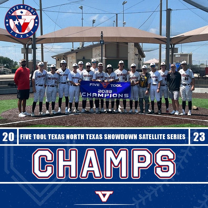 ✭Five Tool Texas✭ (@fivetooltexas) on Twitter photo 🏆CHAMPIONS🏆
Congrats to <a href="/prosourceteam/">Pro Source Athletics</a> 17U Breeding winning the 17U Open Division of the <a href="/FiveTool/">Five Tool Baseball</a> Texas North Texas Showdown Satellite Series!
#WatchEm 🏆CHAMPIONS🏆
Congrats to <a href="/prosourceteam/">Pro Source Athletics</a> 17U Breeding winning the 17U Open Division of the <a href="/FiveTool/">Five Tool Baseball</a> Texas North Texas Showdown Satellite Series!
#WatchEm