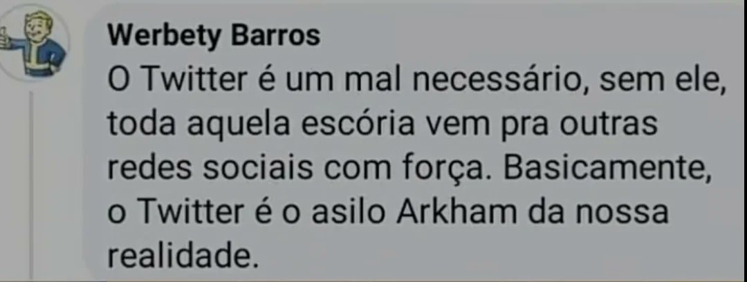 shitpostverdade's tweet photo. https://t.co/cCsnnwNCHP