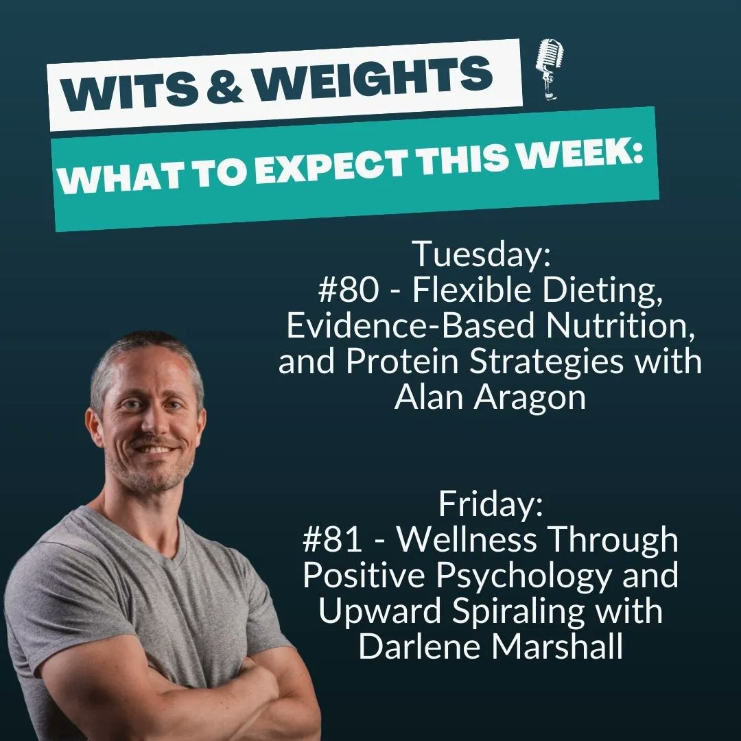 This week on the Wits & Weights podcast, we have two incredible guests joining us 😄

Follow Wits & Weights to check it out:
bit.ly/witsandweights…

#Podcastepisode #FitnessJourney #Fitnesspodcast #Strengthtraining #Powerlifting #Nutritioncoaching #Fitnesscoaching