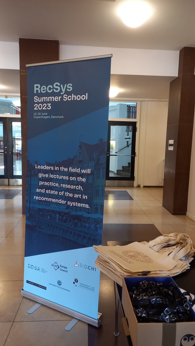 theresia_v_r's tweet image. This past week, I was privileged to attend the @ACMRecSys Summer School 2023 in Copenhagen! A bit late, but here is my quick recap of the summer school, along with some personal takeaways!✨

#rsss2023 #recsys #RS_c

P.S. sorry about the bad quality images (0/n)