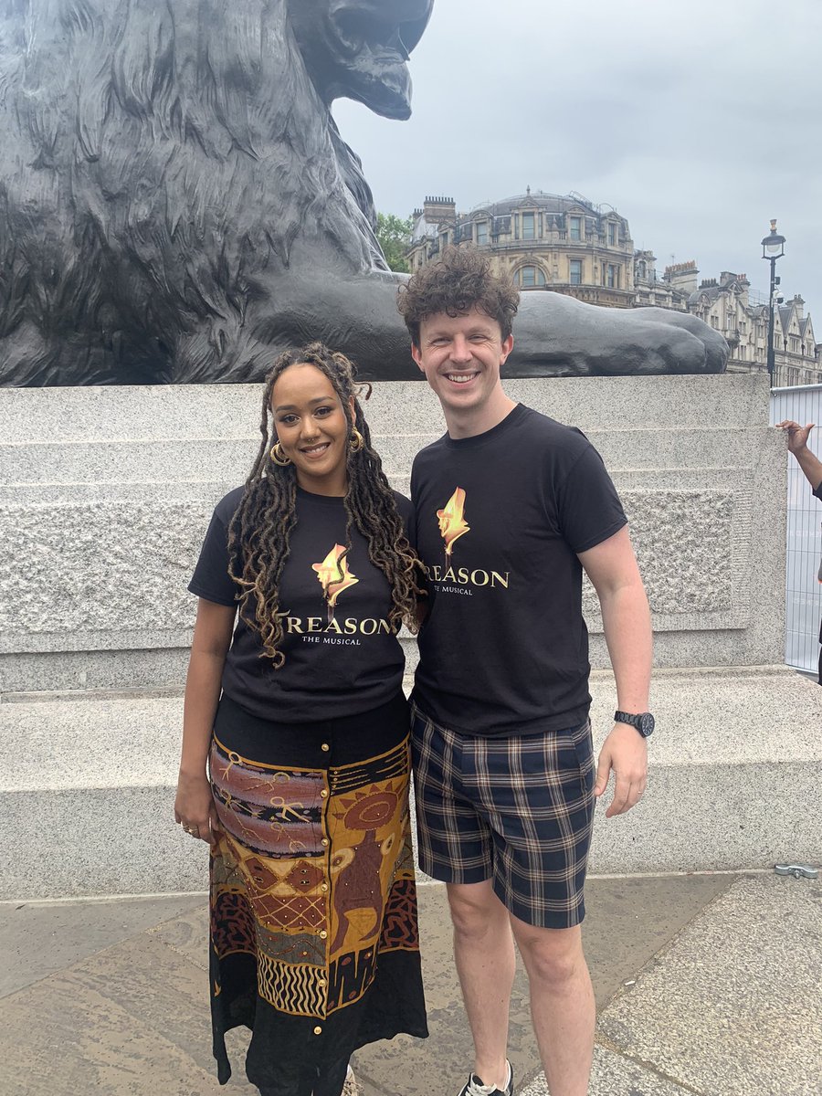 Huge thank you to everyone at <a href="/WestEndLIVE/">West End LIVE</a>!

Our #WestEndLive Plotters, <a href="/israel_emilie/">Emilie Israel</a> &amp; <a href="/JonCarltonUK/">Jonathan Carlton</a>, had a lovely time performing for such a large &amp; loud crowd in Trafalgar Square.

See you in Autumn, Plotters, at Edinburgh, Sheffield, Alexandra Palace (London) &amp; Dartford!