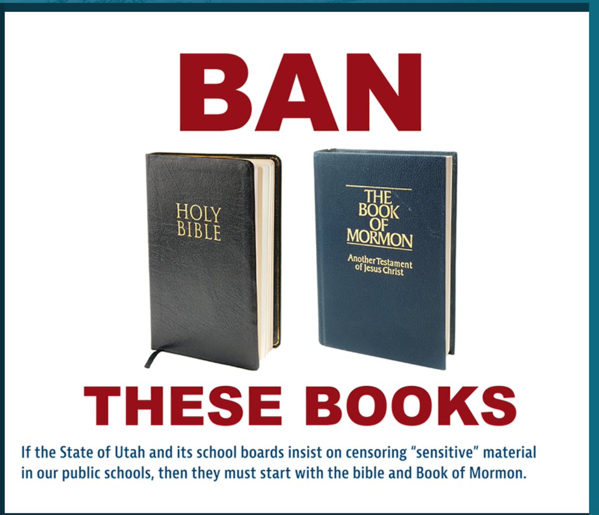 This is a teaser for our full-page ad in the Salt Lake City Tribune today -- read more about it here. 
ffrf.org/news/news-rele…