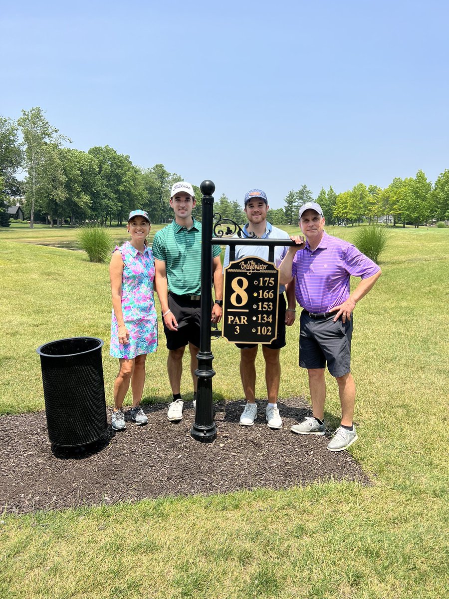Happy Father’s Day to my Dad and <a href="/jmlewis63/">John Lewis</a> 🩵 two of the best Dad’s I know!  Andrew was lucky enough to get a hole in one today for Father’s Day!  Good day!⛳️☀️🥳