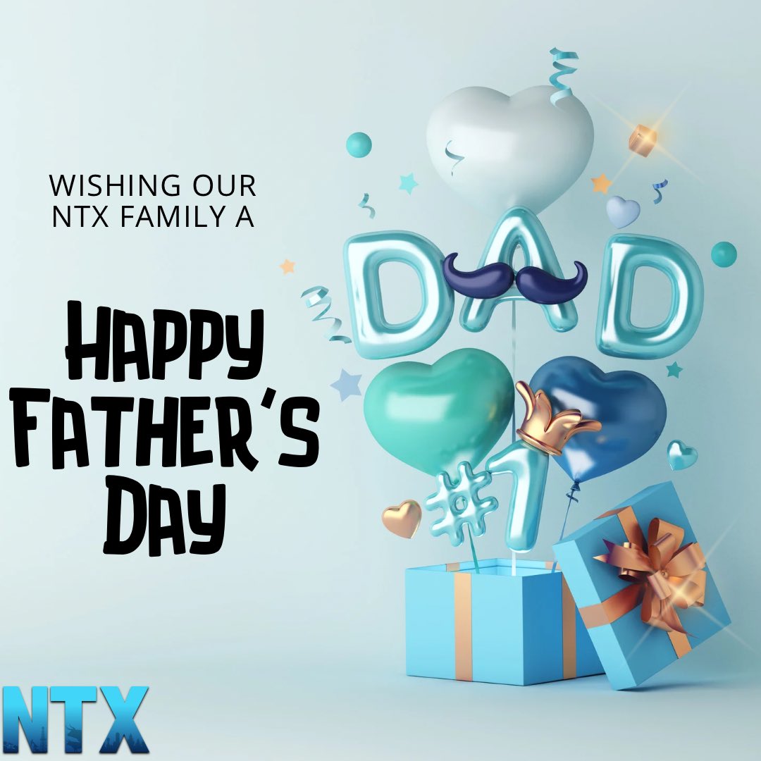 We wish our NTX dads, and those that play a dad figure the best day ever! Hope your day is filled with love, laughs, and appreciation!