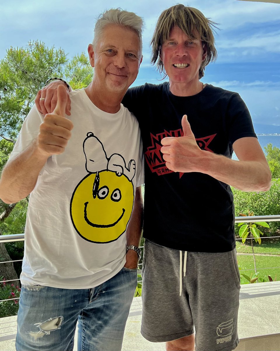 HeikoWasser's tweet photo. Chillen am @beach_um, feiern im @MegaparkTV, Wiedersehen mit @VOXde Tanzpartner @mickiekrause  und schlemmen in der besten #Tapasbar von #Palma, dem #OMBU. Mehr geht kaum in 5 Tagen. #354 💖 https://t.co/HRszDc2mIB