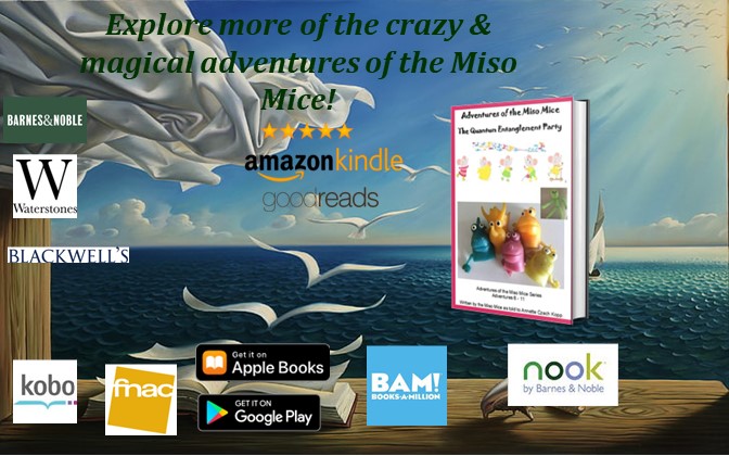 annette_koppco's tweet image. #celebrate🥳#FathersDay2023 #JuneteenthWeekend #SpiderManAcrossTheSpiderVerse ! Enjoy #Multiverse adventures with 🐭Miso Mice in #fantasy #metaphysical💫&quot;The Quantum Entanglement Party&quot; this #Summer🏖️
bit.ly/QuantumMisoMice
#US amzn.to/3OIjVDx
#UK amzn.to/42eWZyP