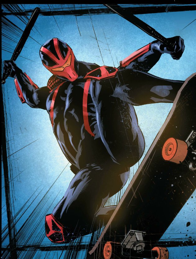 RandyS0725's tweet photo. "QRT with a less than popular character you think deserves more"? Here's one:

Dwayne Taylor / Night Thrasher

#NightThrasher #Marvel #SuperpowerList #SPL #SHPoll23 https://t.co/C6hDSrNvcj